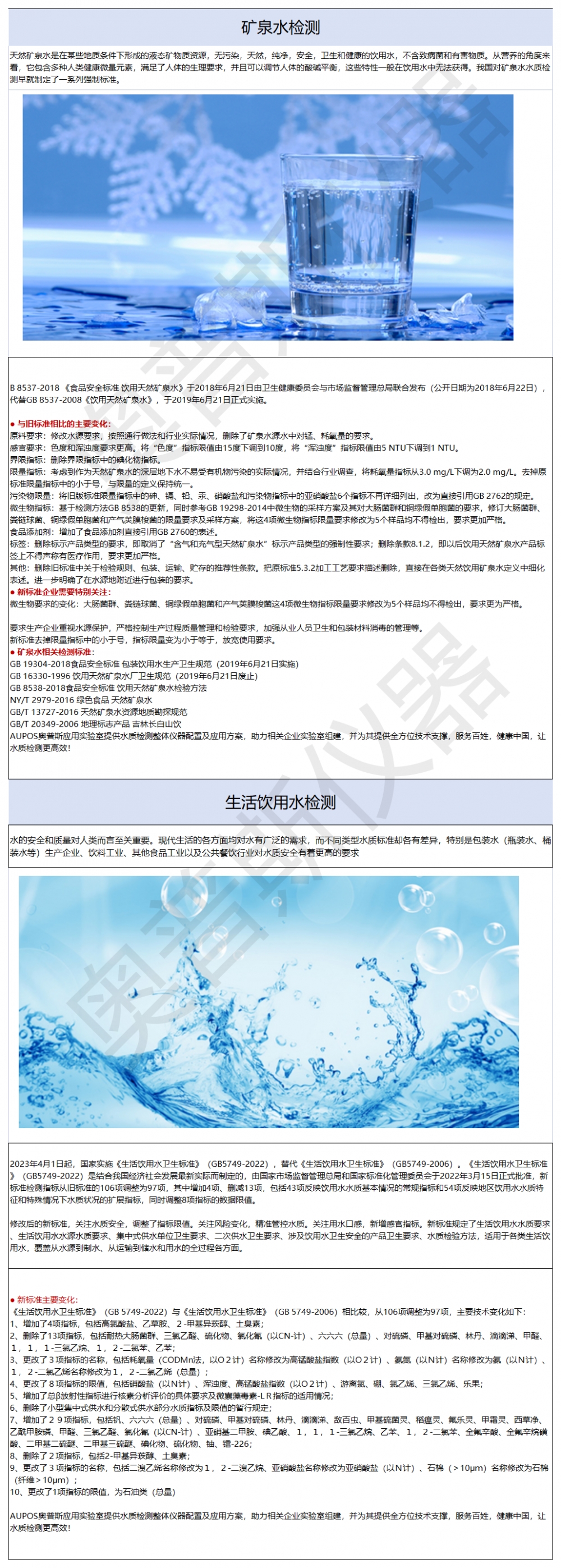 1）行業(yè)檢品檢測列舉