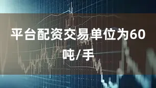 平台配资交易单位为60吨/手